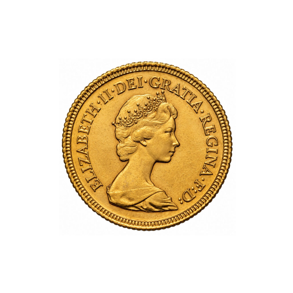 Sterlina-d'oro-Elisabetta-II-coronata-giovane