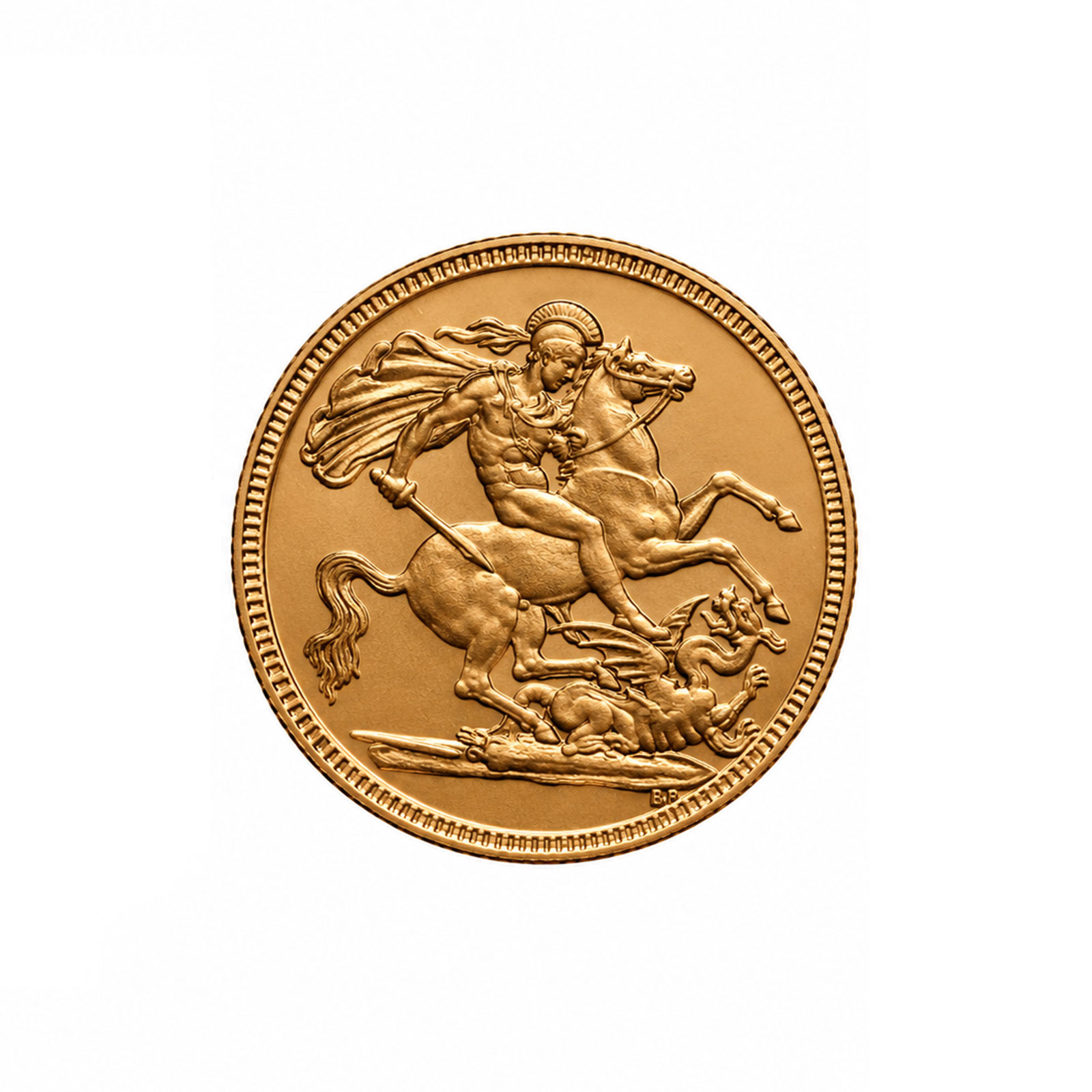 Sterlina oro Elisabetta II coronata anziana - immagine 2